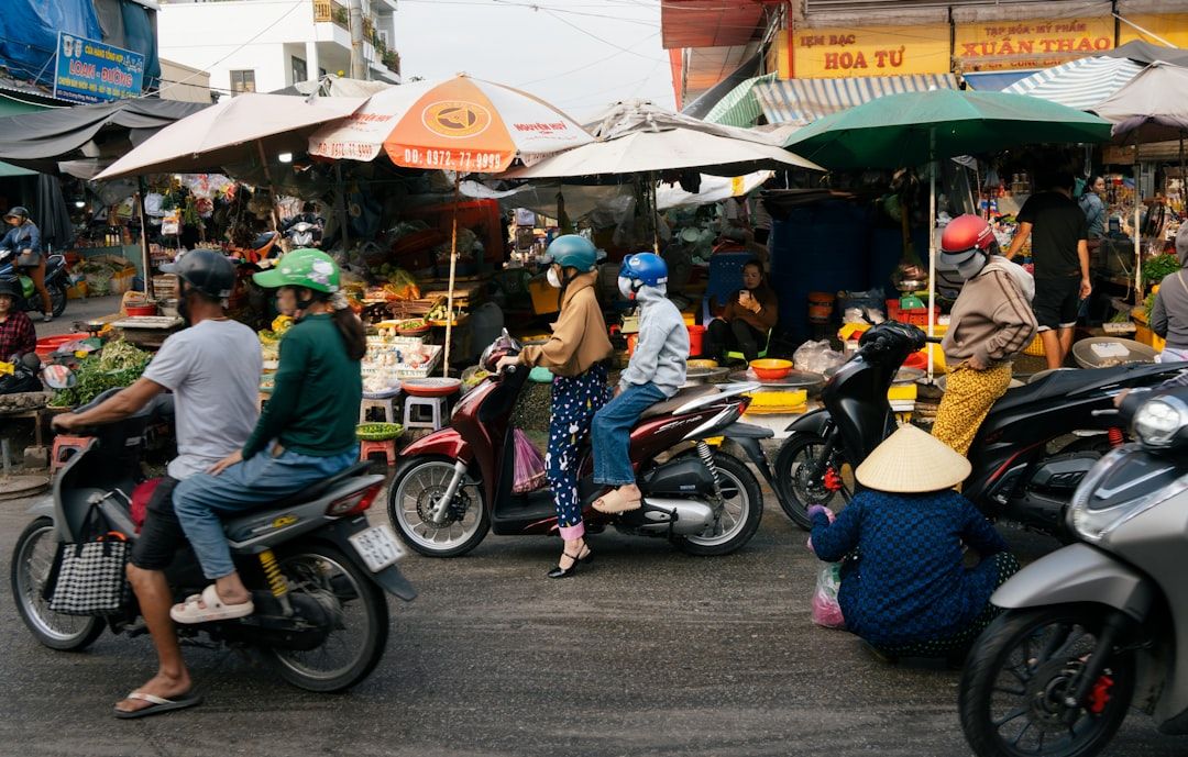 Vietnam street market local life