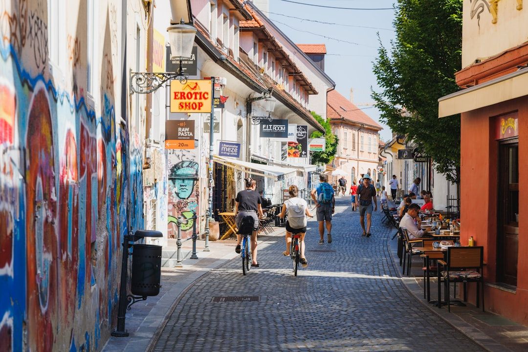 The route I actually did in Ljubljana